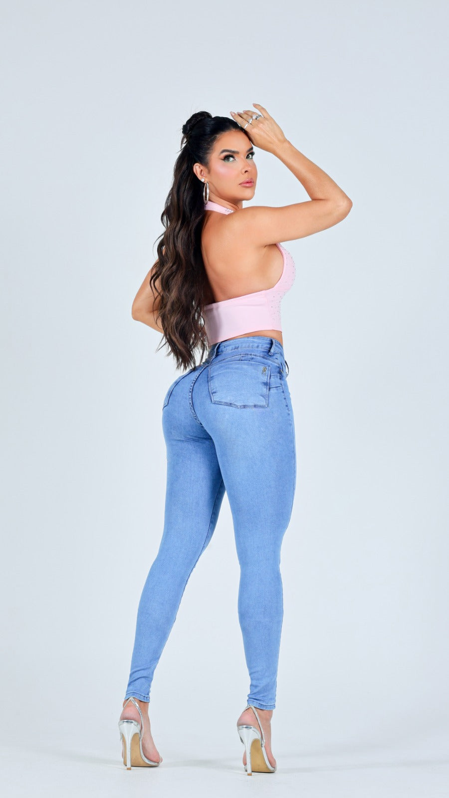 Calça esquiny Miller com laicra - Clara
