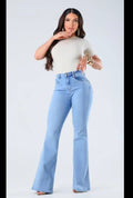 Calça Miller Flare com lycra