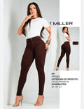 Calça esquiny Miller com laicra - Vinho